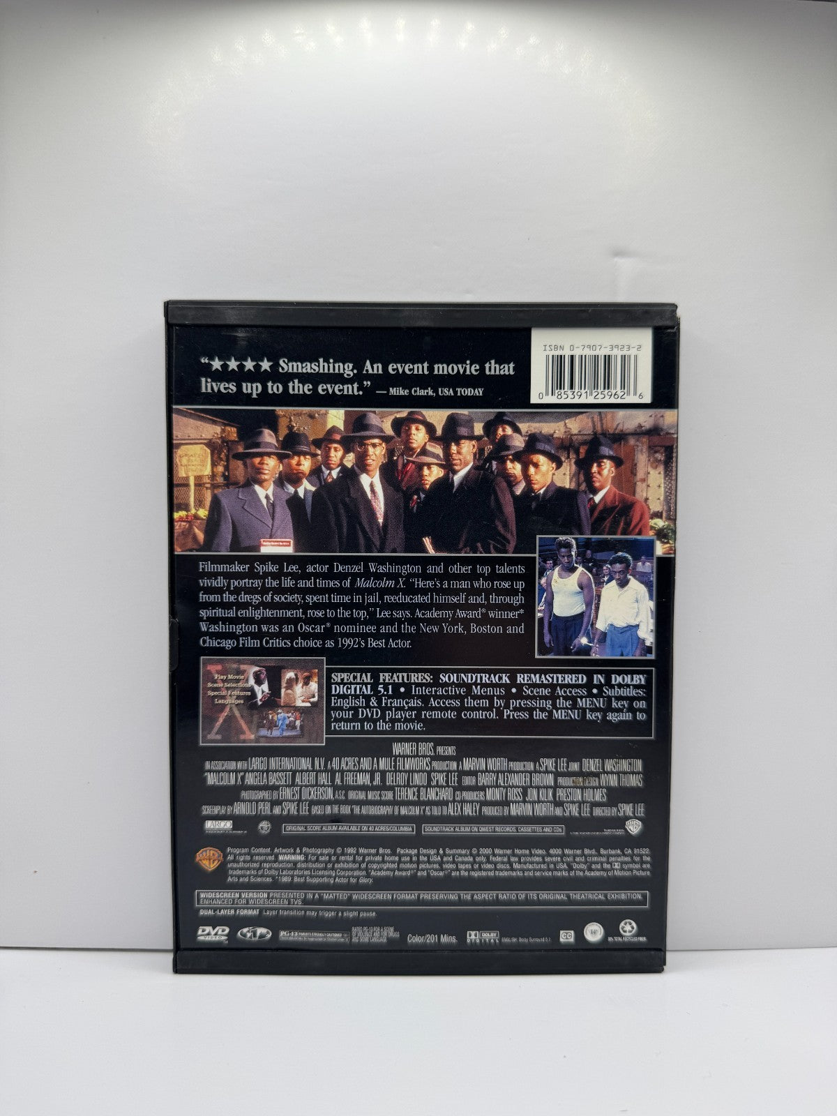 Malcolm X (DVD) Denzel Washington Biography