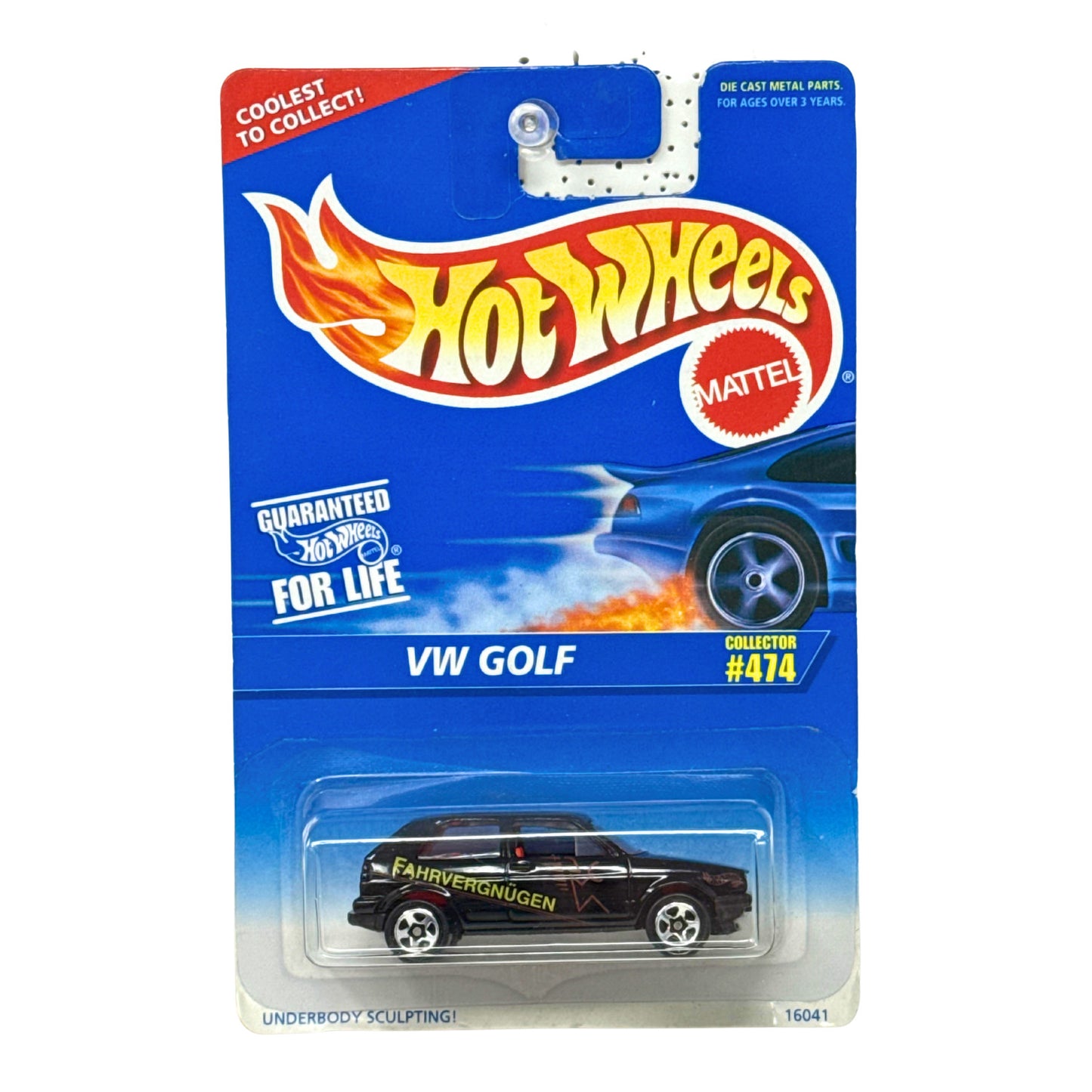 Hot Wheels Collector Series Volkswagen Golf Fahrvergnügen Black 1:64 Diecast