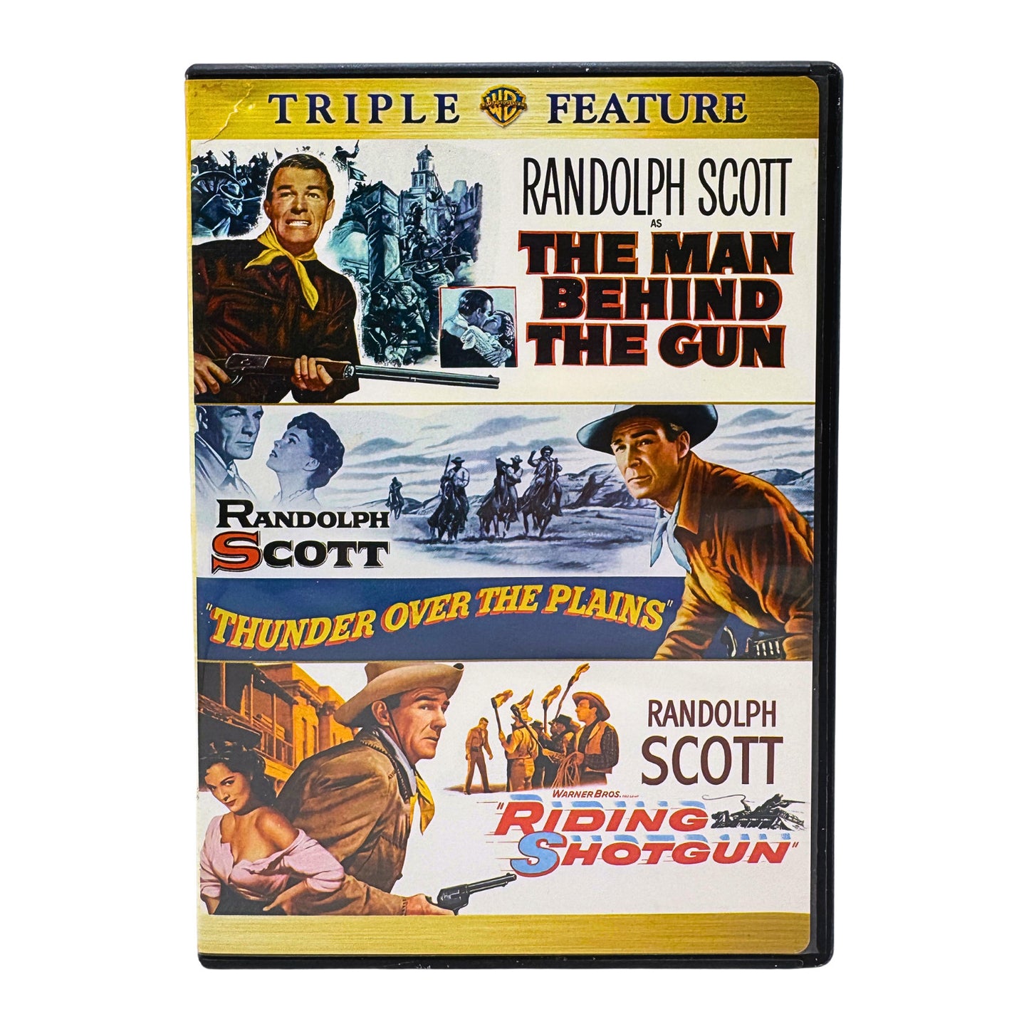 Randolph Scott Triple Feature (DVD) Western