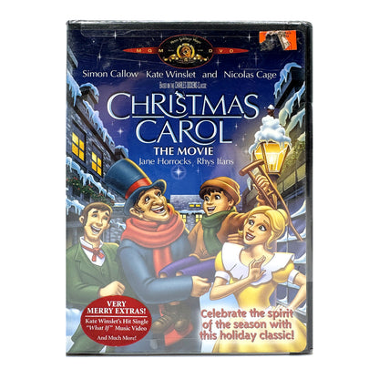 Christmas Carol The Movie (DVD) Kate Winslet Animation Sealed