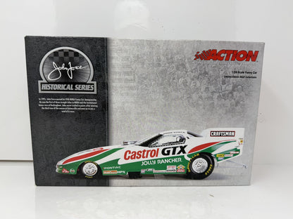Action NHRA Historical John Force 1995 Pontiac Firebird Chrome 1:24 Diecast