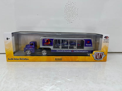 M2 Machines Auto Haulers 1968 Plymouth Barracuda Super Stock CHASE 1:64 Diecast