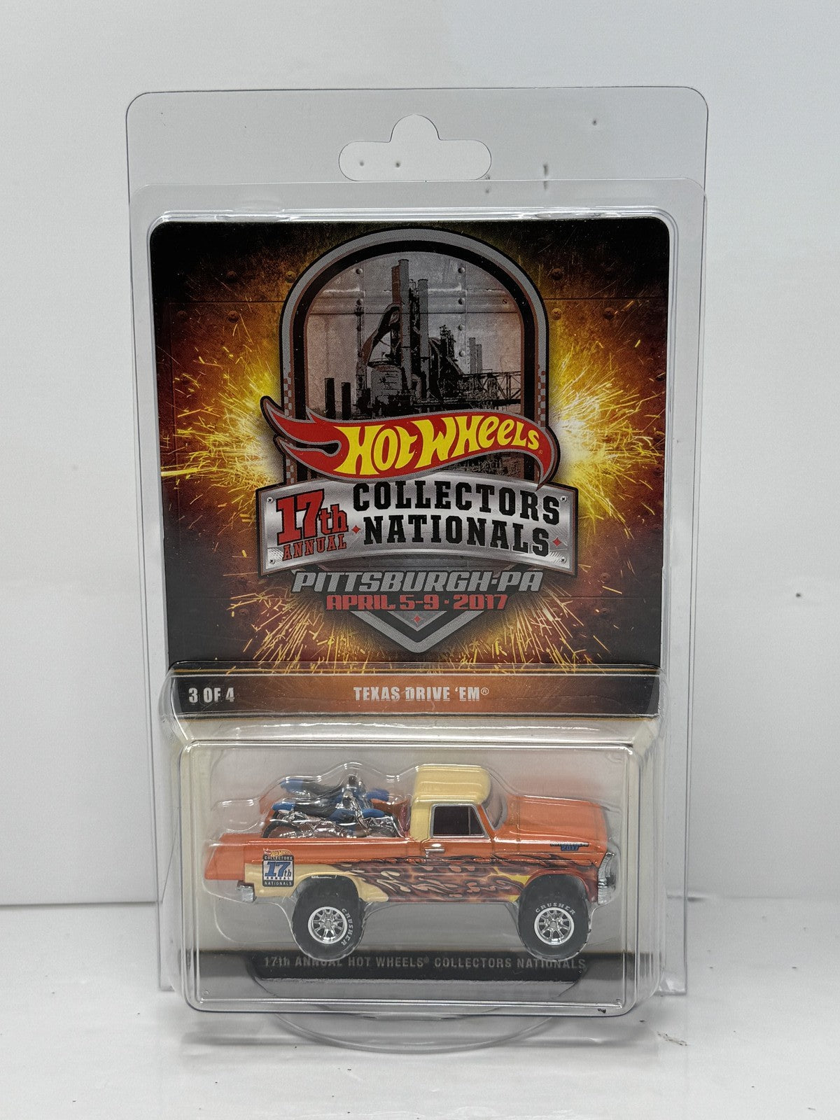 Hot Wheels 2017 Collectors Nationals Texas Drive 'Em 1:64 Diecast