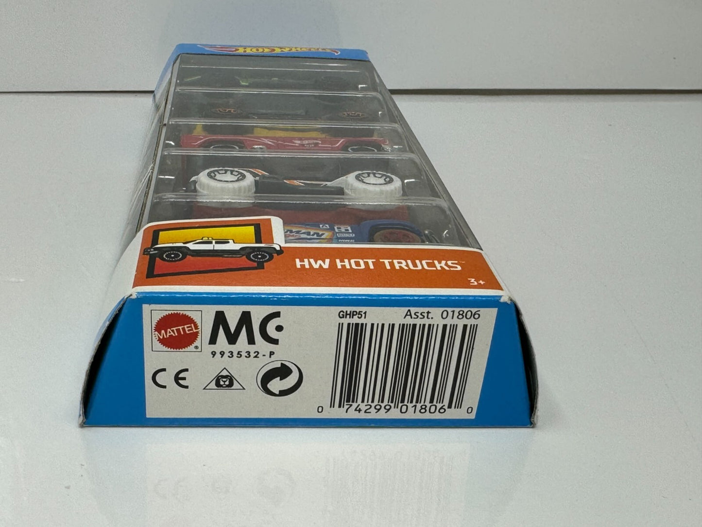 Hot Wheels HW Hot Trucks 5-Pack Gift Set 1:64 Diecast