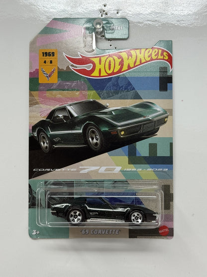 Hot Wheels Corvette 70th Anniversary 1969 Corvette 1:64 Diecast