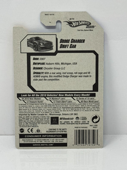 Hot Wheels 2010 New Models Dodge Charger Drift Car 1:64 Diecast Factory Sealed