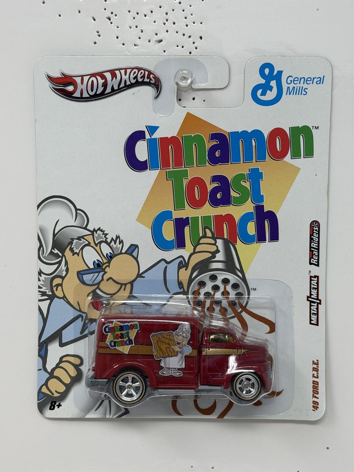 Hot Wheels General Mills Cinnamon Toast Crunch 1949 Ford C.O.E. 1:64 Diecast RRs