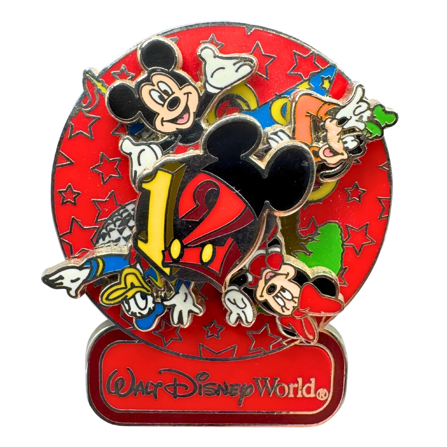 DLP Disney Gang Spinner 2012 Trading Pin DC2S12