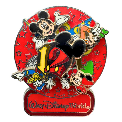 DLP Disney Gang Spinner 2012 Trading Pin DC2S12
