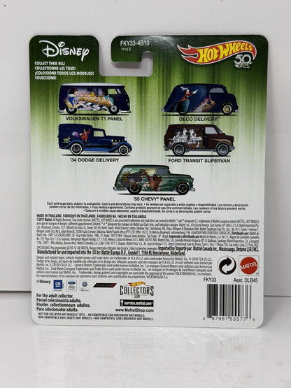 Hot Wheels Disney Peter Pan 1934 Dodge Delivery 1:64 Diecast Real Riders