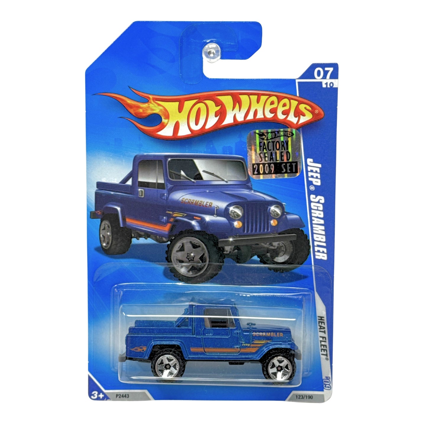 Hot Wheels Heat Fleet Jeep Scrambler 1:64 Diecast Factory Sealed