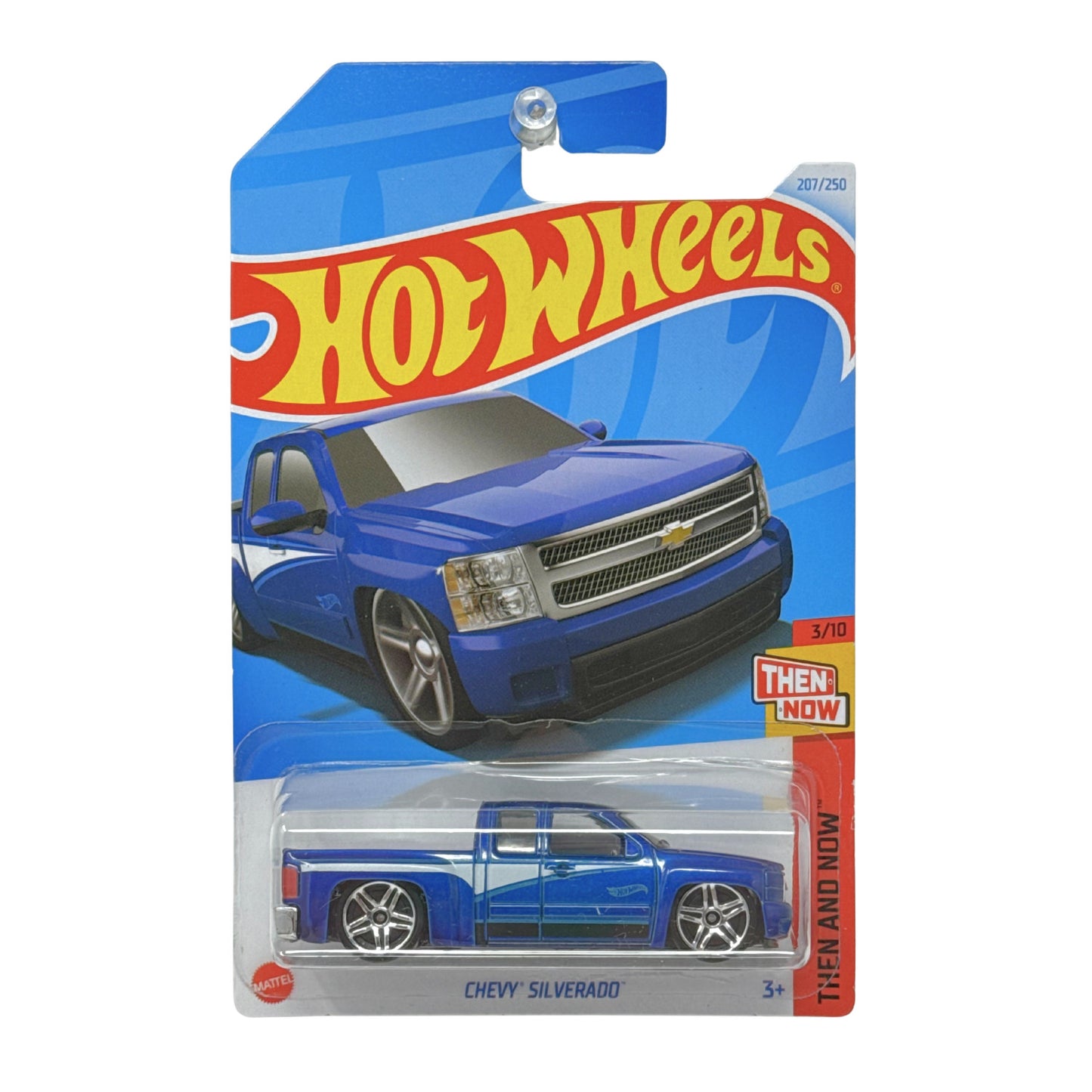 Hot Wheels Then and Now Chevy Silverado 2-Truck Set 1:64 Diecast