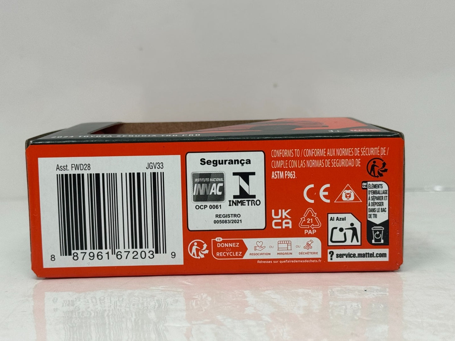 Matchbox Moving Parts 2024 Toyota Sequoia TRD Pro 1:64 Diecast