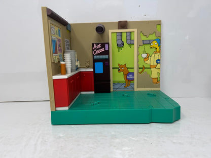 Simpsons World of Springfield Nuclear Power Plant Lunchroom with Frank Grimes