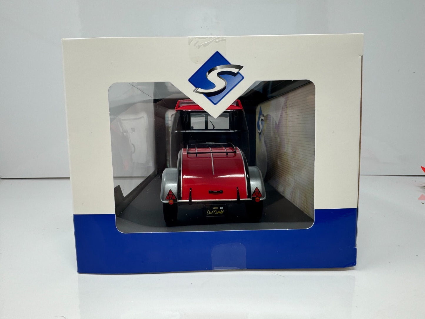 Solido The A-Team Cool Combi GMC Vandura Van & Trailer 1:18 Diecast