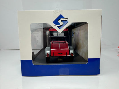 Solido The A-Team Cool Combi GMC Vandura Van & Trailer 1:18 Diecast