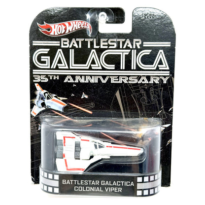 Hot Wheels Retro Entertainment Battlestar Galactica Colonial Viper 1:64 Diecast