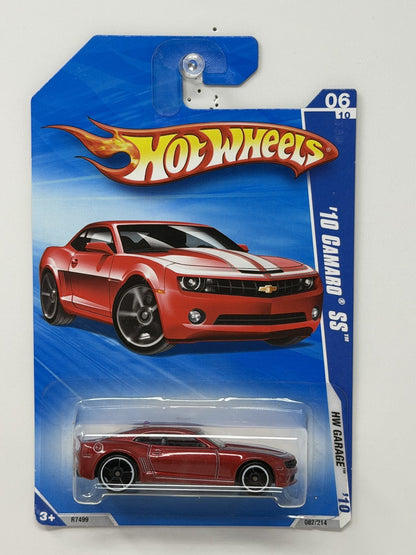 Hot Wheels HW Garage 2010 Chevrolet Camaro SS 1:64 Diecast Red