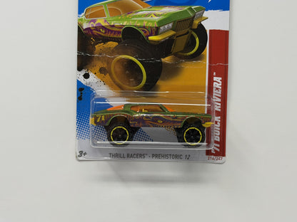 Hot Wheels Thrill Racers Prehistoric 1971 Buick Riviera 1:64 Diecast