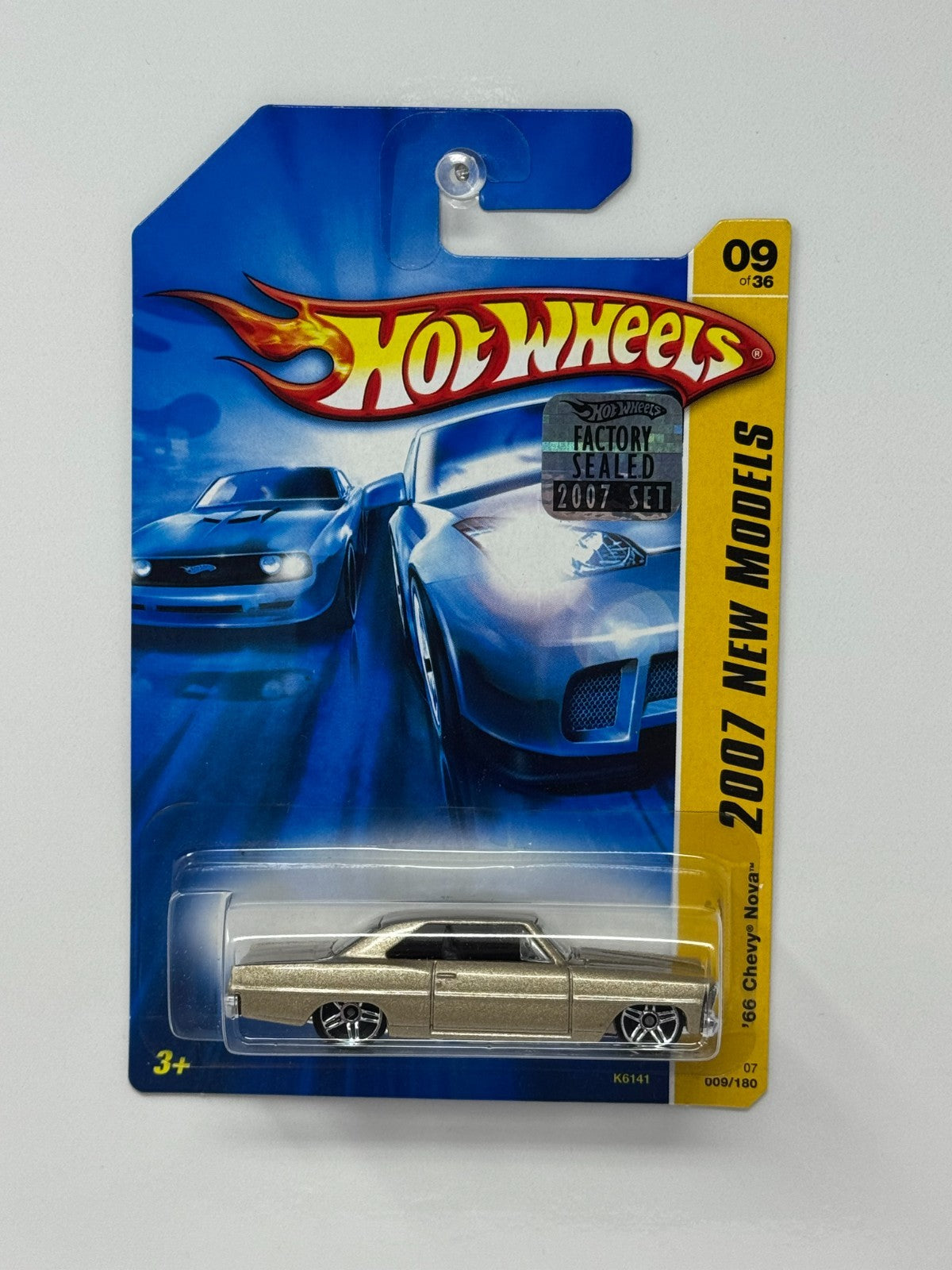 Hot Wheels 2007 New Models 1966 Chevy Nova 1:64 Diecast Factory Sealed