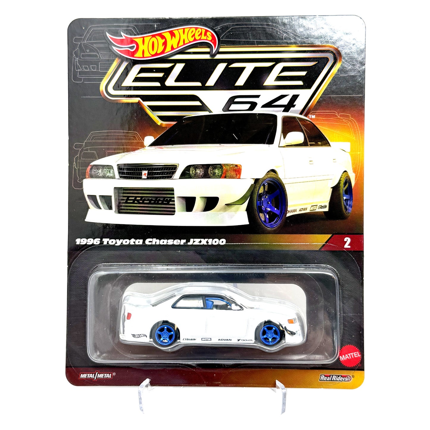 Hot Wheels Elite 64 1996 Toyota Chaser JZX100 1:64 Diecast
