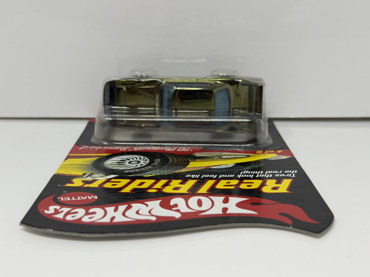 Hot Wheels Real Riders Series 6 1970 Plymouth Superbird 1:64 Diecast Green