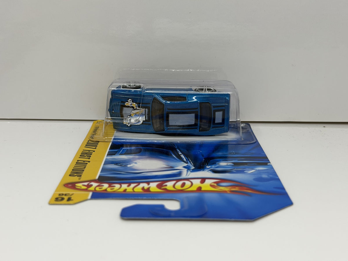 Hot Wheels 2007 First Editions 1970 Pontiac Firebird 1:64 Diecast Blue