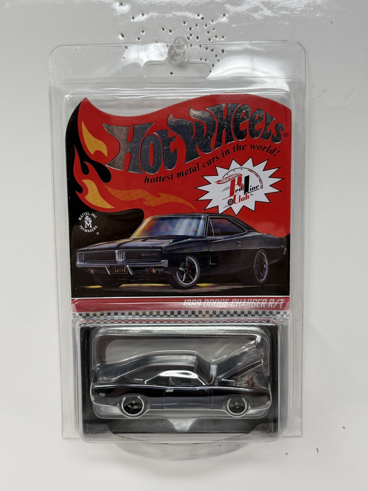Hot Wheels RLC Red Line Club 1969 Dodge Charger R/T 1:64 Diecast 17251/17500