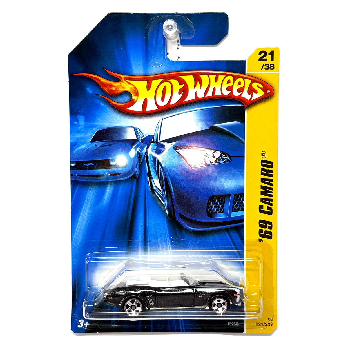 Hot Wheels 2007 First Editions 1969 Chevrolet Camaro 1:64 Diecast Black