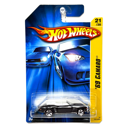 Hot Wheels 2007 First Editions 1969 Chevrolet Camaro 1:64 Diecast Black