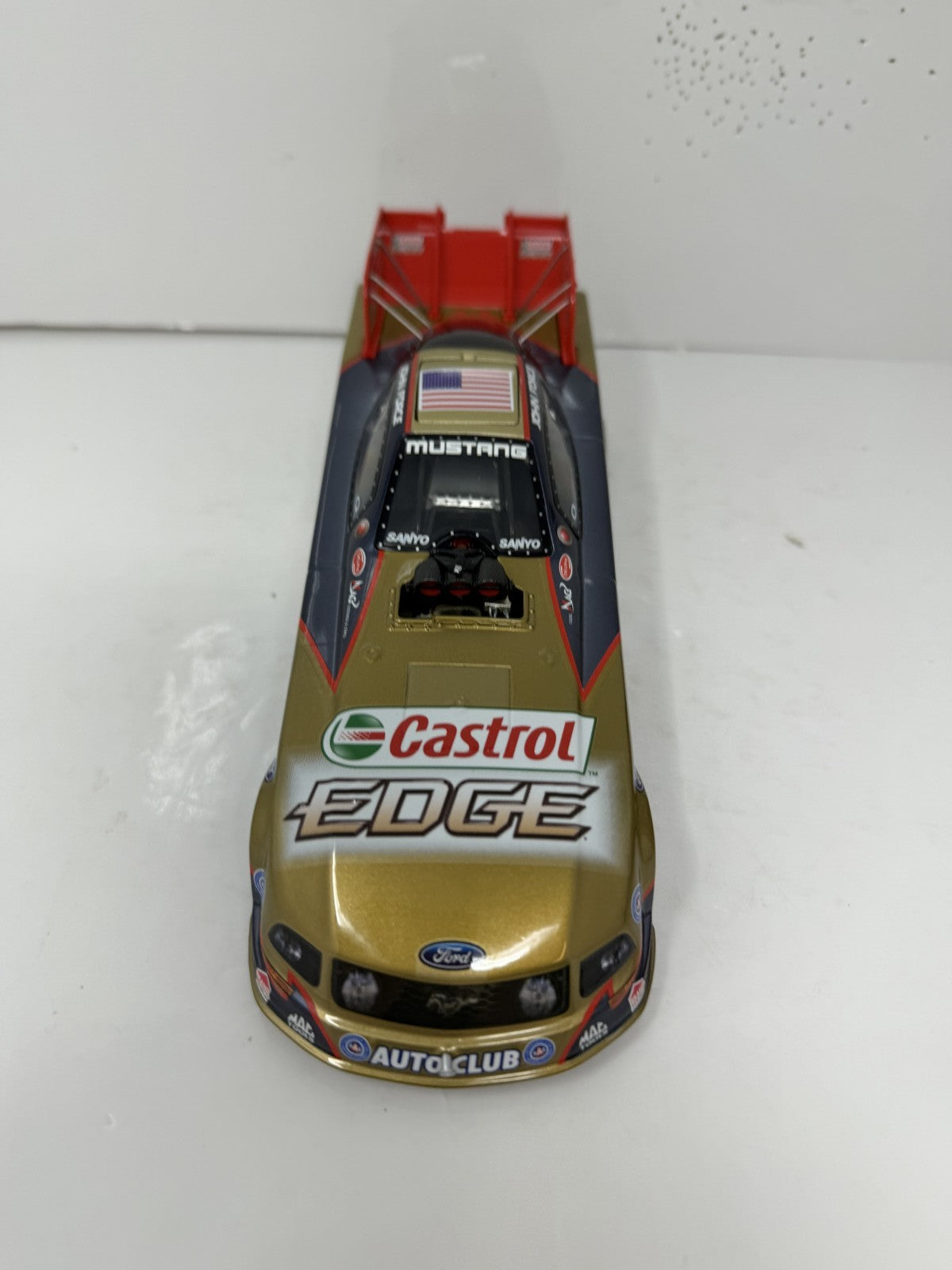 Action NHRA John Force Castrol Edge 2009 Mustang Liquid Color 1:24 Diecast