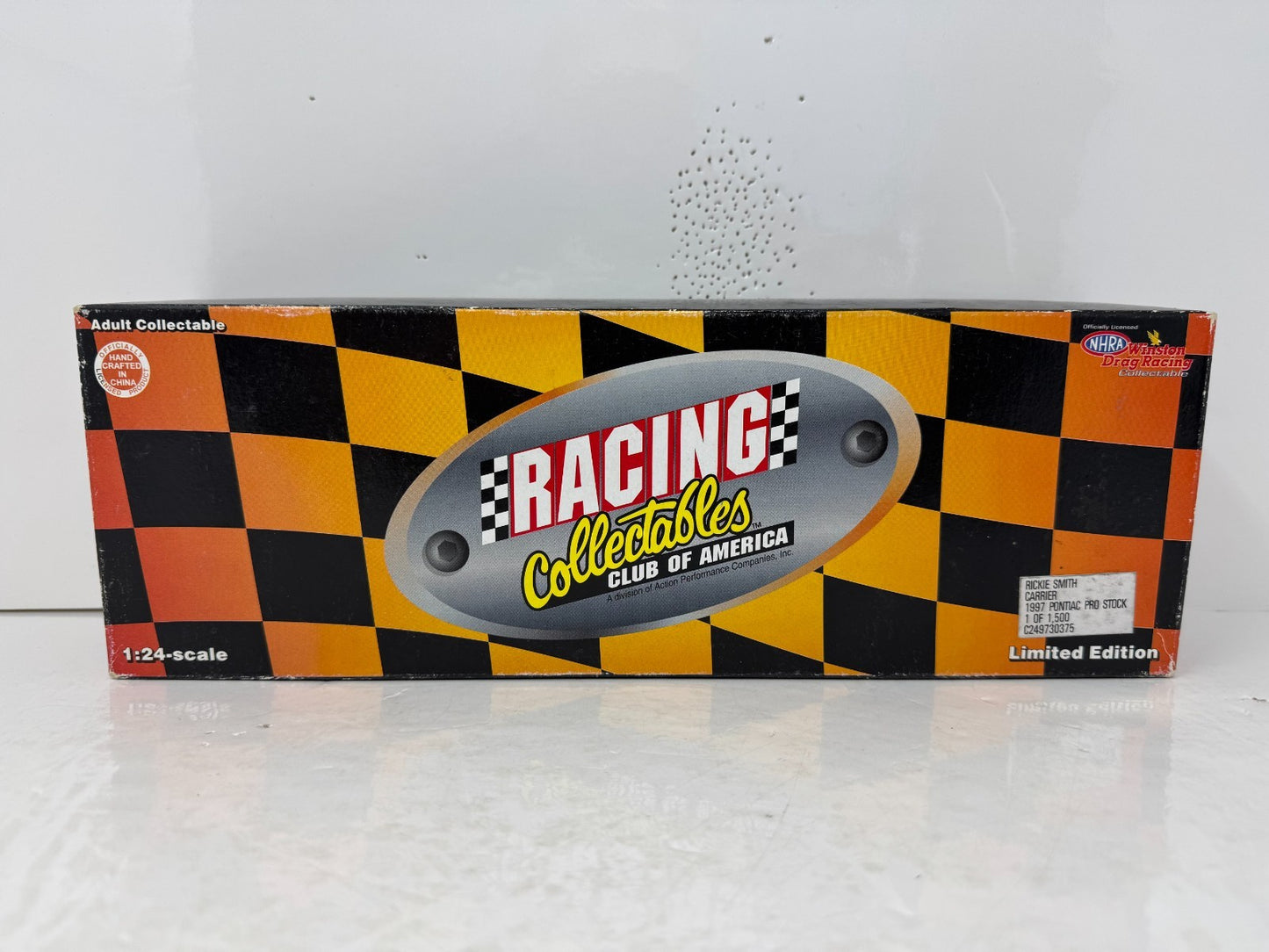 Action RCCA NHRA Rickie Smith Carrier 1997 Pontiac Pro Stock 1:24 Diecast