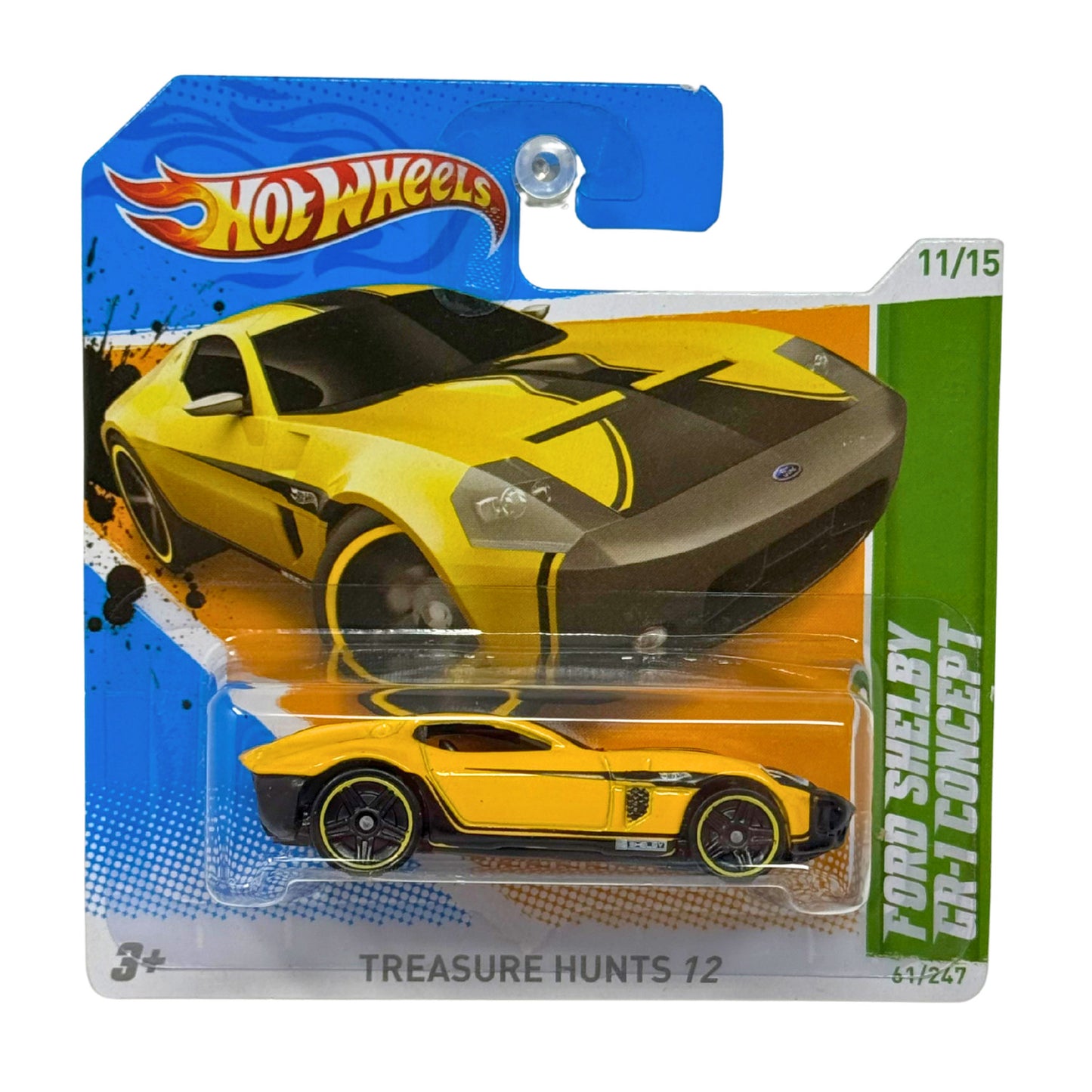 Hot Wheels Treasure Hunt Ford Shelby GR-1 Concept 1:64 Diecast