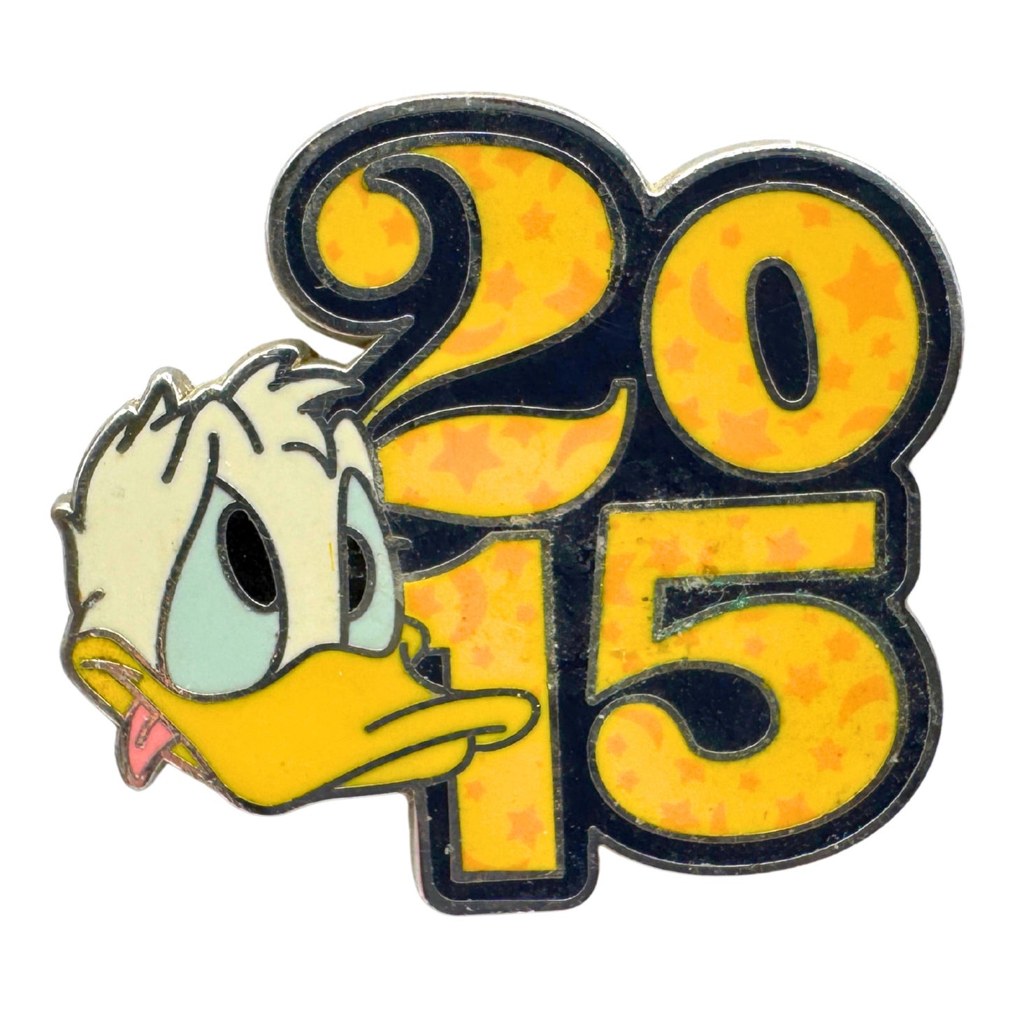 Disney Parks 2015 Dated Booster Donald Duck Trading Pin DC2S12