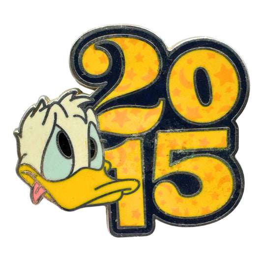 Disney Parks 2015 Dated Booster Donald Duck Trading Pin DC2S12