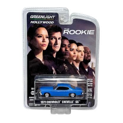 Greenlight Hollywood The Rookie 1971 Chevrolet Chevelle SS 1:64 Diecast