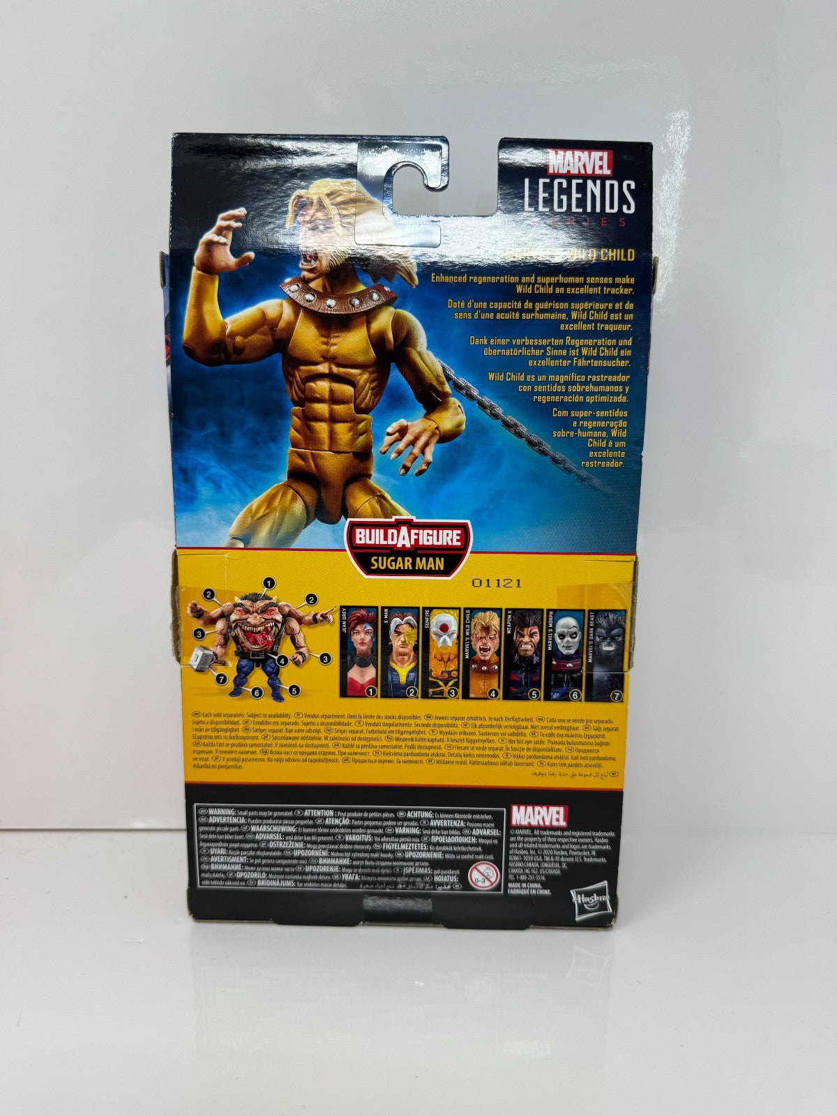 Marvel Legends X-Men Wild Child Action Figure w/ Sugar Man BAF Piece