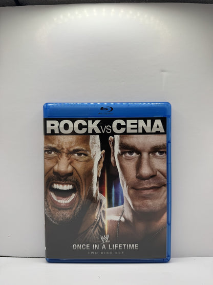 Rock vs John Cena Once in a Lifetime (Blu-ray) WWE Wrestling