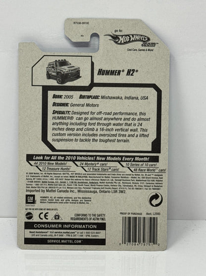 Hot Wheels City Works Hummer H2 1:64 Diecast Factory Sealed V1