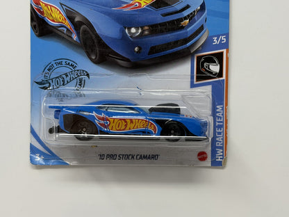 Hot Wheels Race Team 2010 Chevrolet Pro Stock Camaro Laughlin 1:64 Diecast Blue