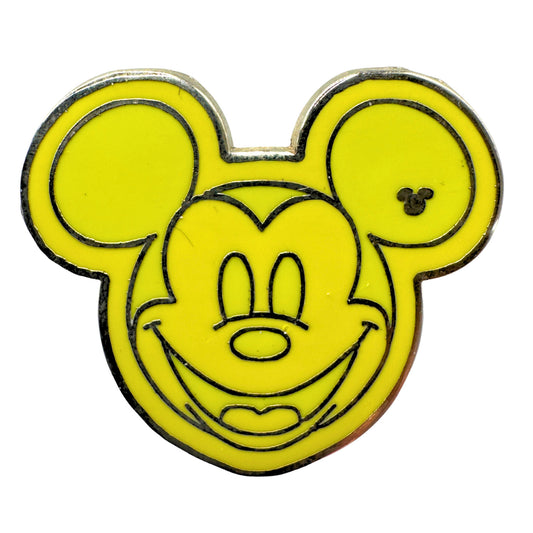 WDW Disney Colorful Mickey Mouse Yellow Hidden Mickey Trading Pin DC2S1