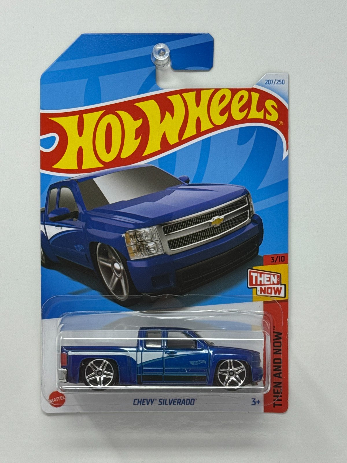 Hot Wheels Then and Now Chevy Silverado 2-Truck Set 1:64 Diecast