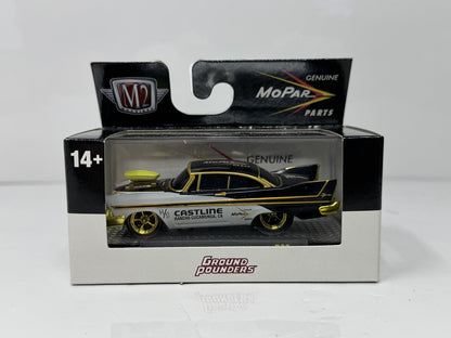 M2 Machines Ground Pounders 1958 Plymouth Fury CHASE 1:64 Diecast