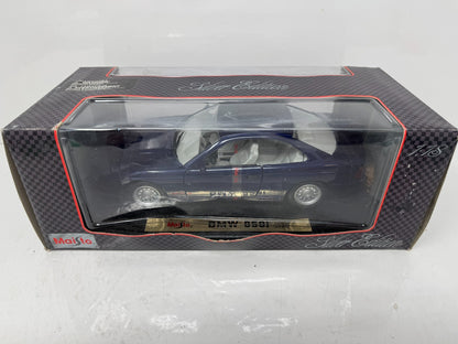 Maisto 1990 BMW 850i Silver Series 1:18 Diecast