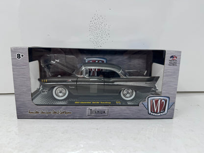 M2 Machines 1957 Chevrolet Bel Air Hardtop Titanium Edition 1:24 Diecast