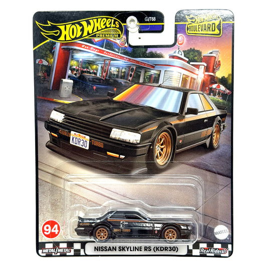 Hot Wheels Premium Boulevard #94 Nissan Skyline RS KDR30 1:64 Diecast