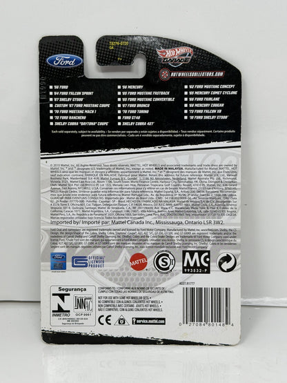 Hot Wheels Garage 1965 Mercury Comet Cyclone 1:64 Diecast Real Riders