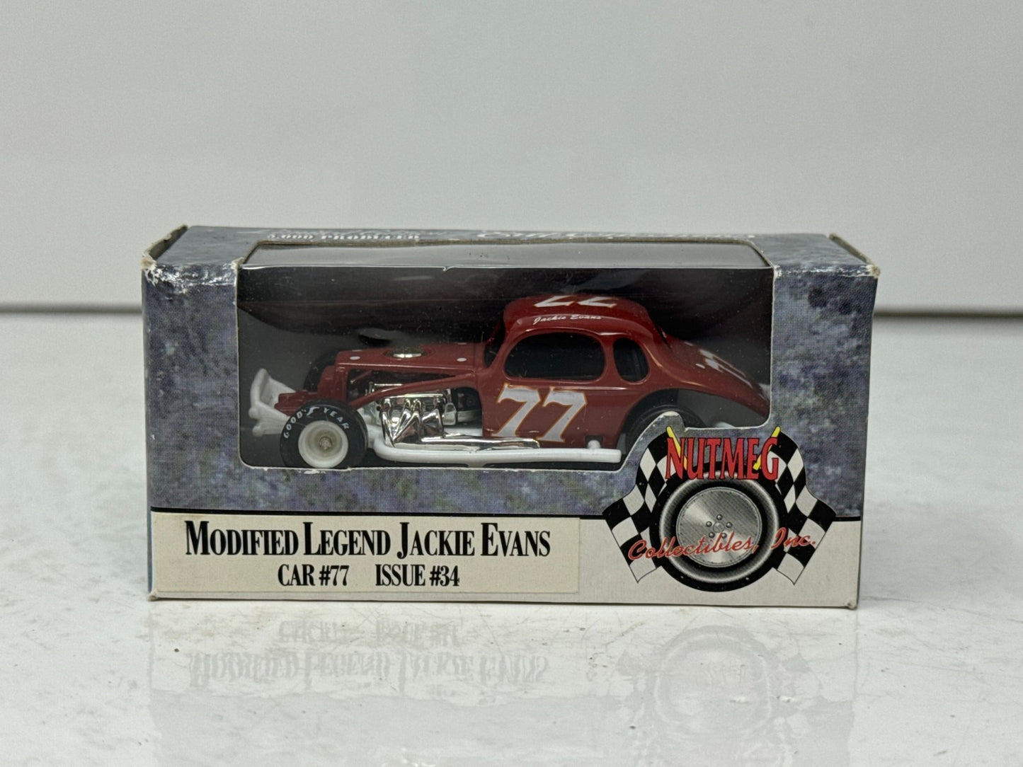 Ertl Nutmeg Modified Legend Jackie Evans #77 1:64 Diecast Car 1997 Limited