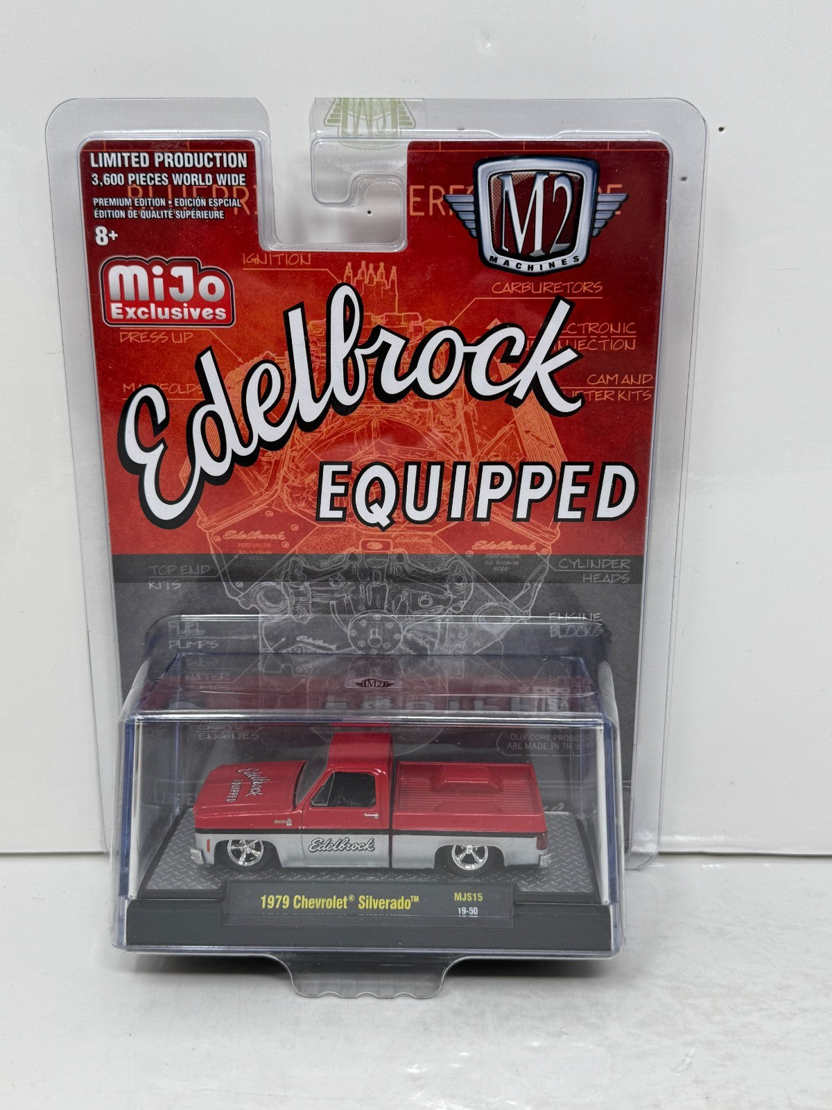 M2 Machines Edelbrock Equipped 1979 Chevrolet Silverado 1:64 Diecast