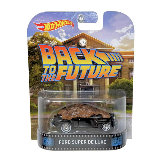 Hot Wheels Retro Entertainment Back To The Future Ford Super De Luxe 164 Diecast